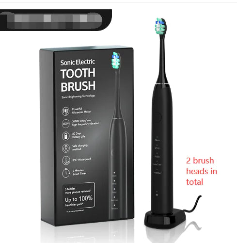 SonicFresh 360 Electric Toothbrush with Extra Heads
