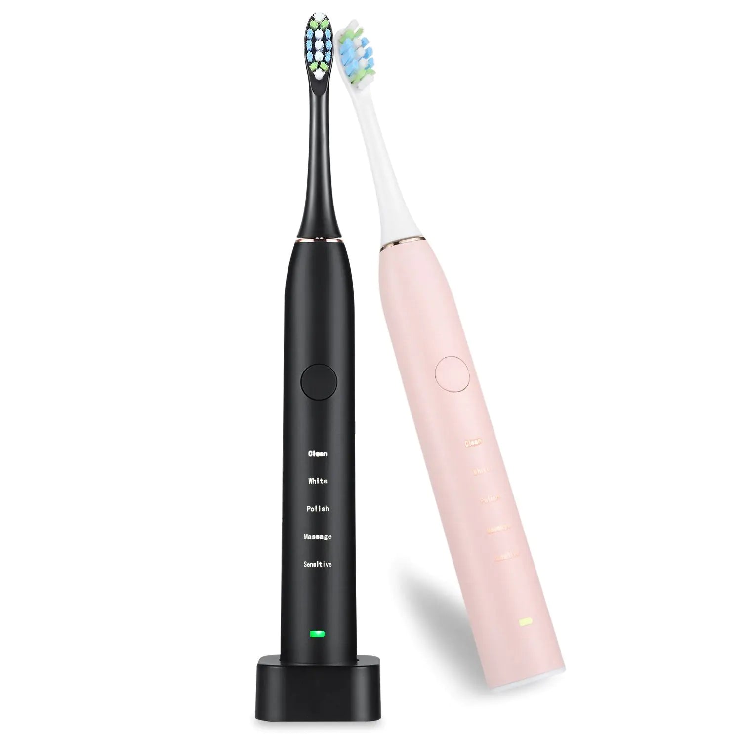 SonicWave Electric Toothbrush with IPX7 Heads